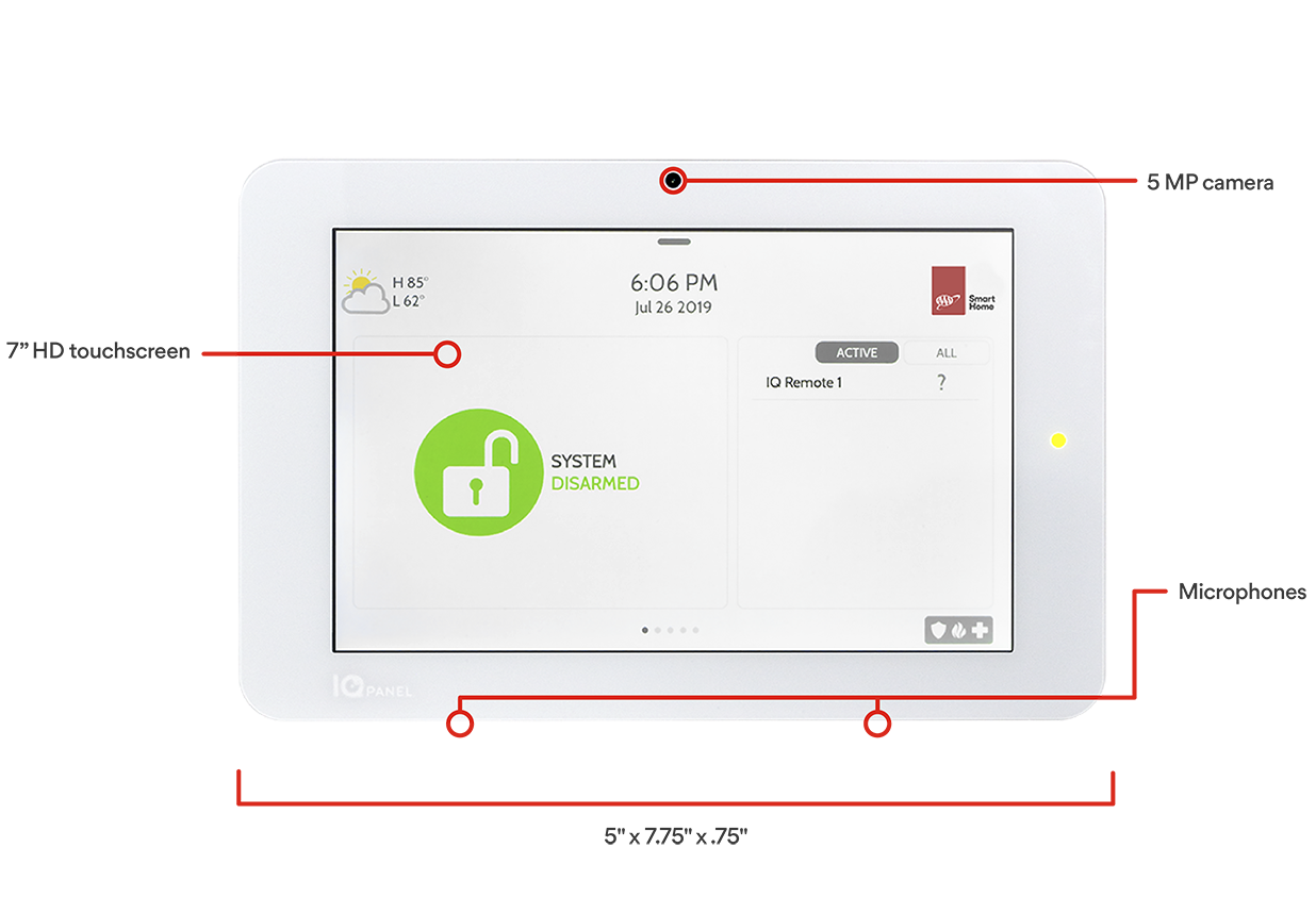 Security System Control Panel | AAS Smart Home